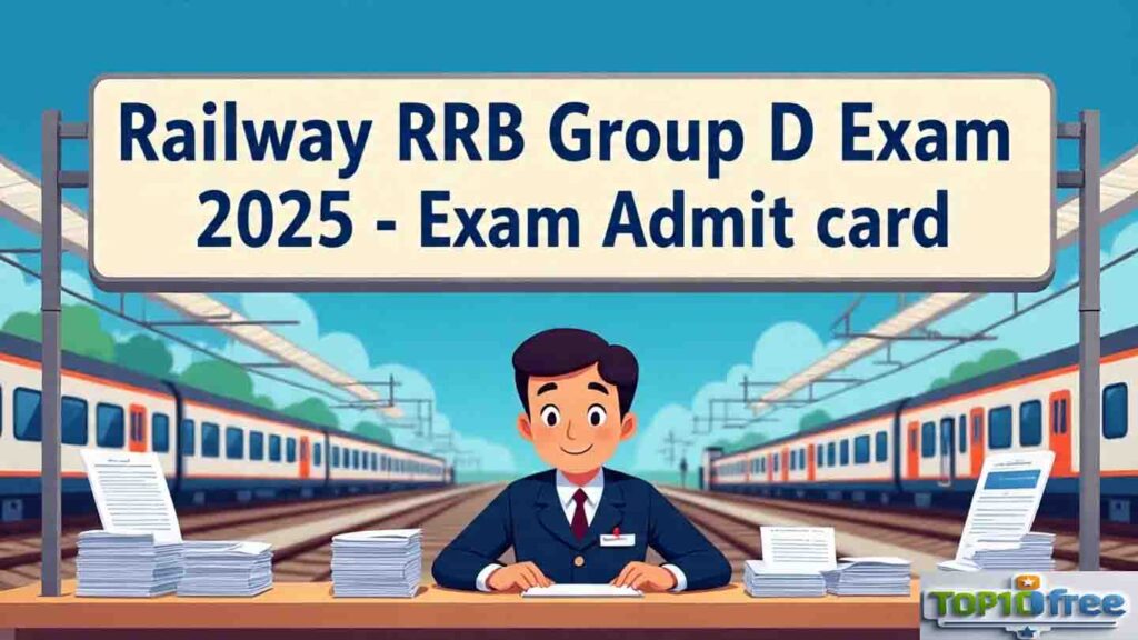 Railway RRB Group D Exam 2025 – Exam Admit card